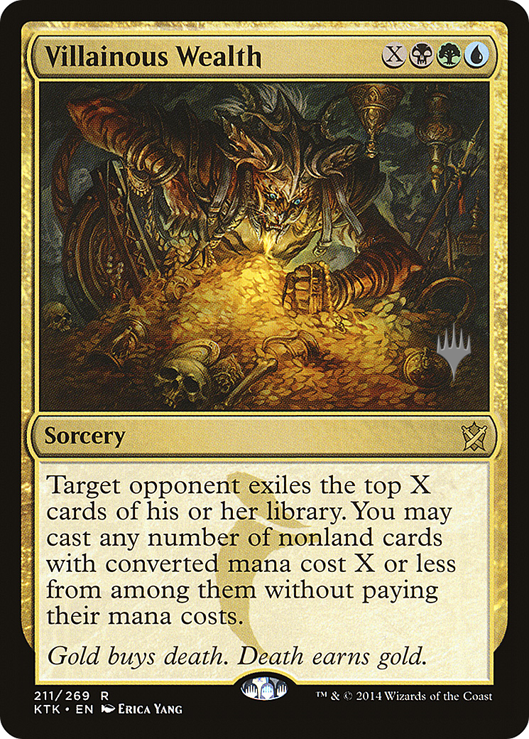 Villainous Wealth (PPIKO-211) - Khans of Tarkir Promos-1
