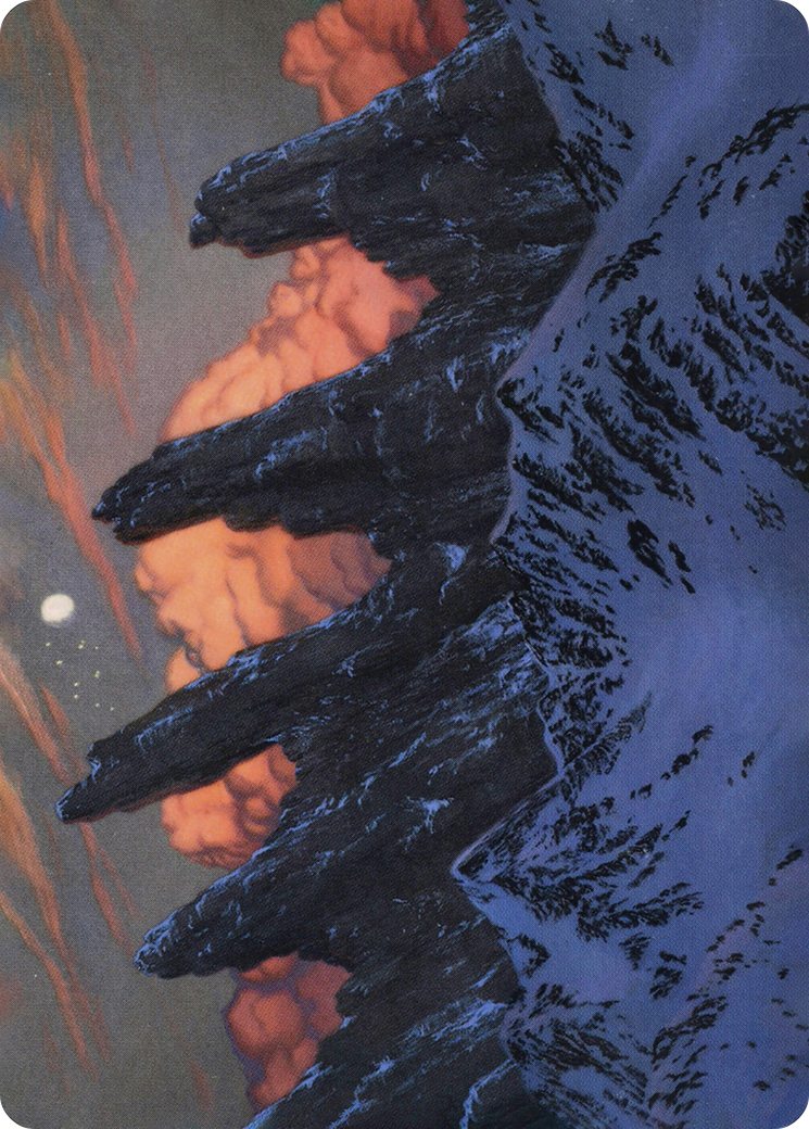Mountain // Mountain (AAFR-059) - Adventures in the Forgotten Realms Art Series (Borderless)-3