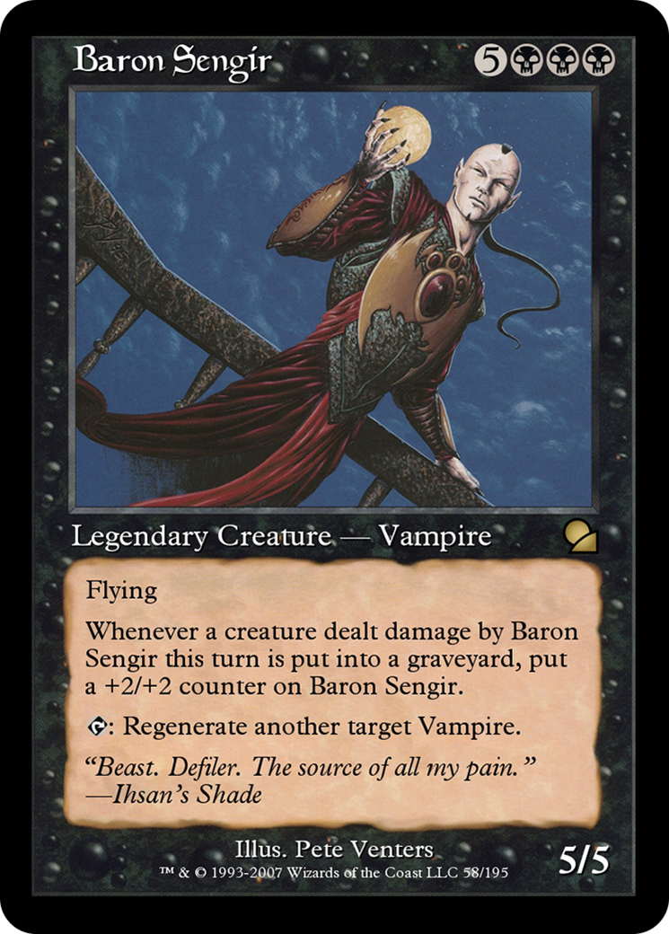 Baron Sengir (ME1-058) - Masters Edition-1