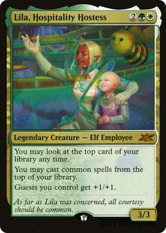 Lila, Hospitality Hostess (Galaxy Foil) [Unfinity]-1