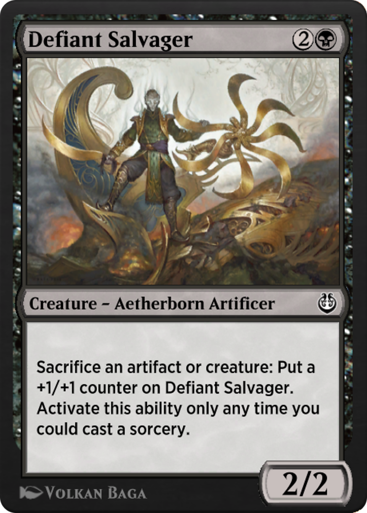 Defiant Salvager (KLR-079) - Kaladesh Remastered-1