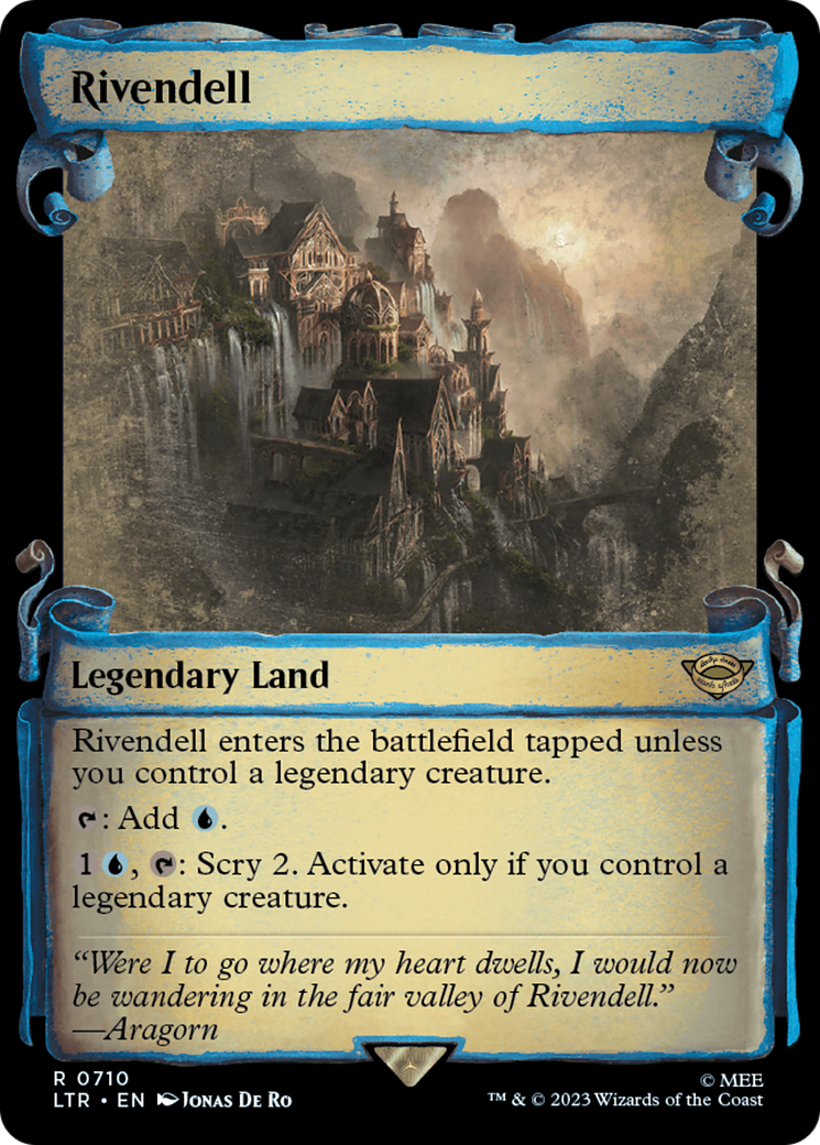 Rivendell [The Lord of the Rings: Tales of Middle-Earth Showcase Scrolls]-1