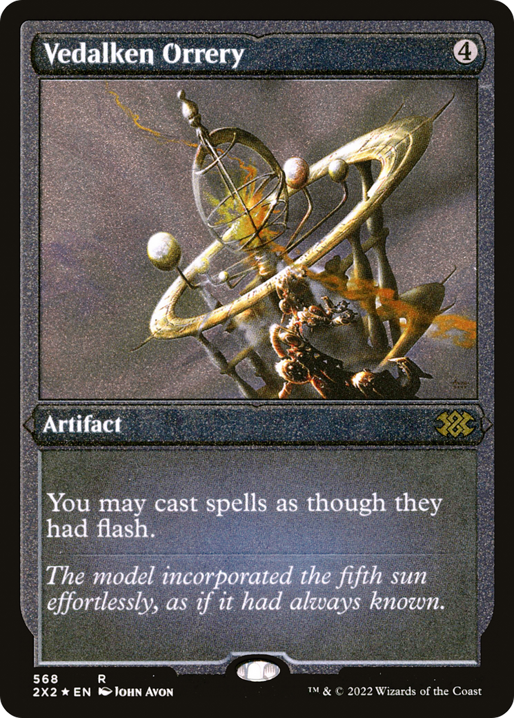 Vedalken Orrery (Foil Etched) (2X2-568) - Double Masters 2022 Foil-1