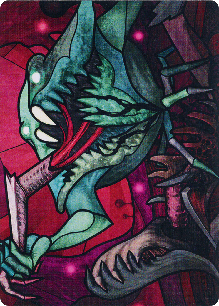Yargle, Glutton of Urborg // Yargle, Glutton of Urborg (AMOM-072) - March of the Machine Art Series (Borderless)-1