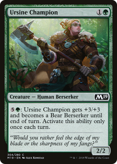 Ursine Champion (M19-304) - Core Set 2019-1
