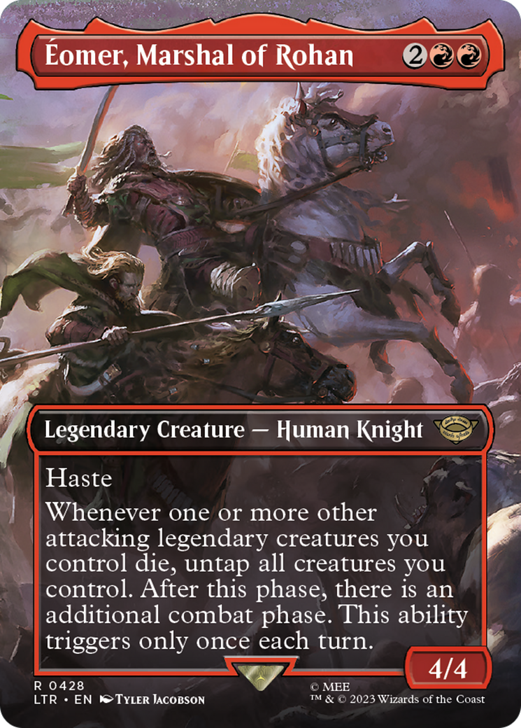 Eomer, Marshal of Rohan (Borderless Alternate Art) [The Lord of the Rings: Tales of Middle-Earth]-1