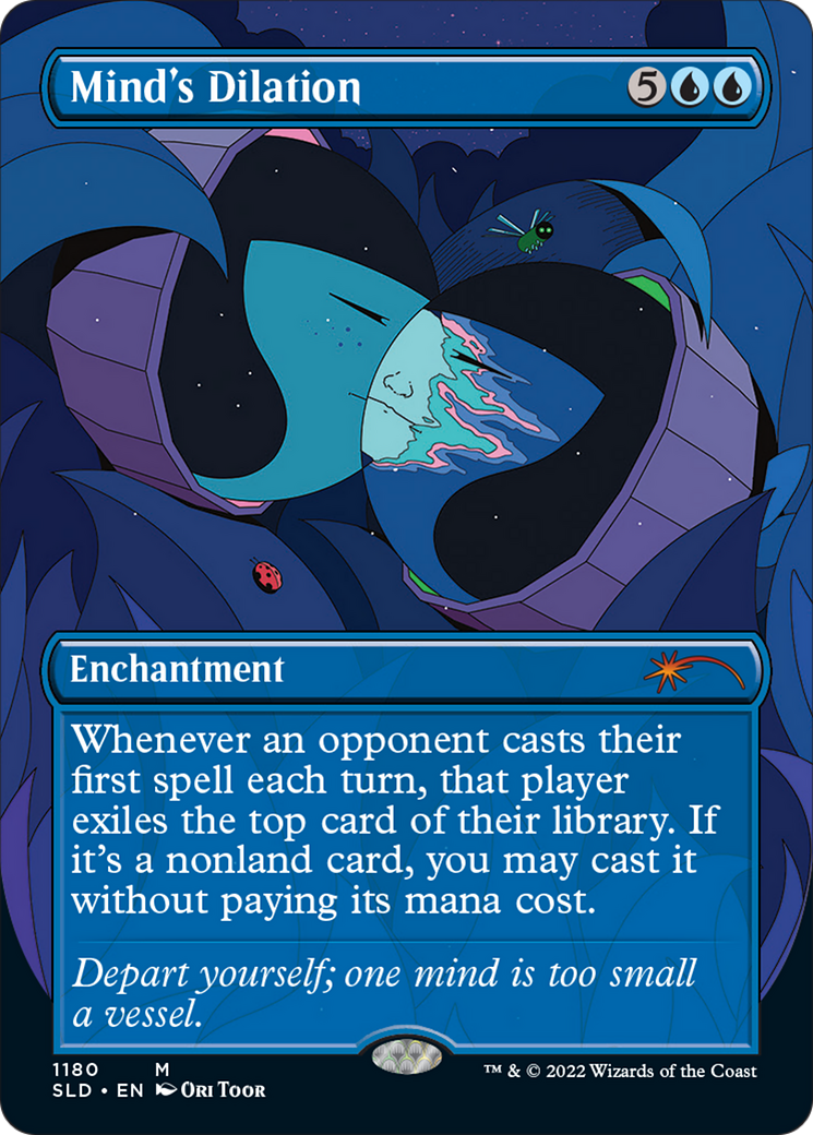 Mind's Dilation (Borderless) [Secret Lair Drop Series]-1