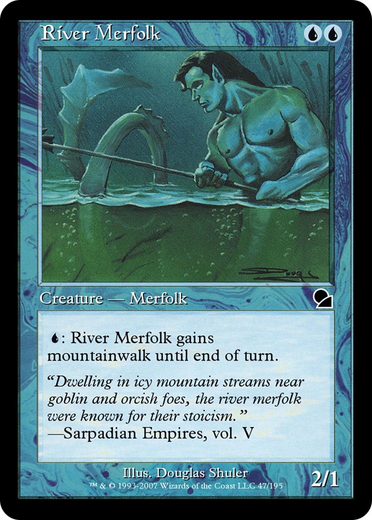 River Merfolk (ME1-047) - Masters Edition-1
