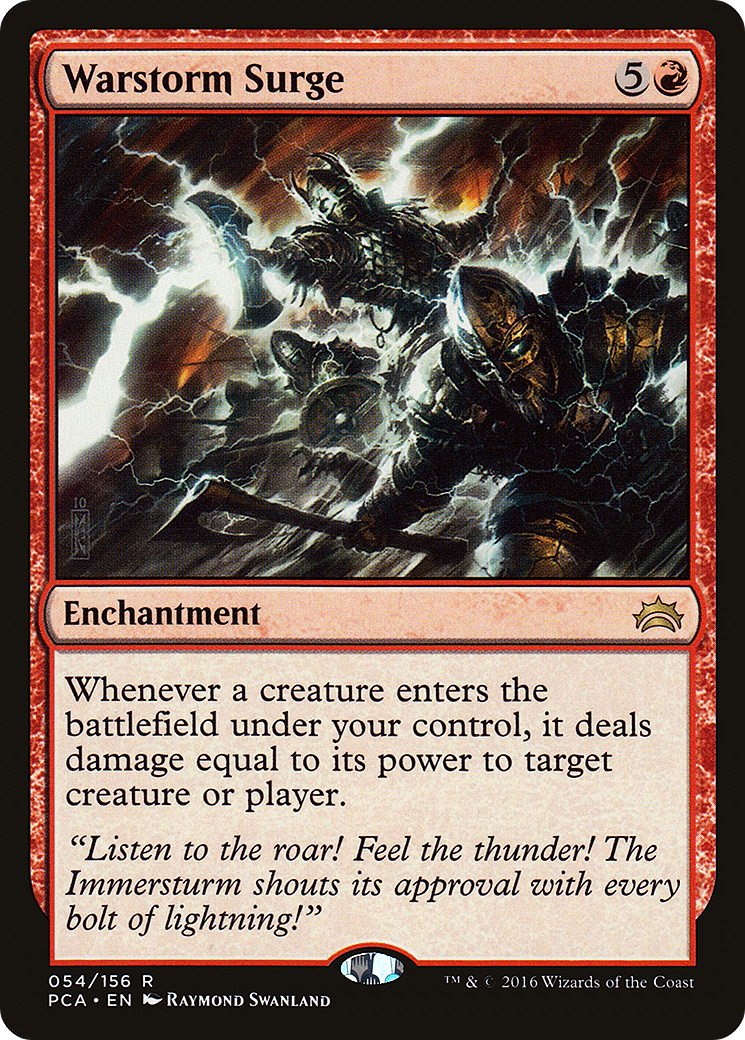 Warstorm Surge (PCA-054) - Planechase Anthology-1