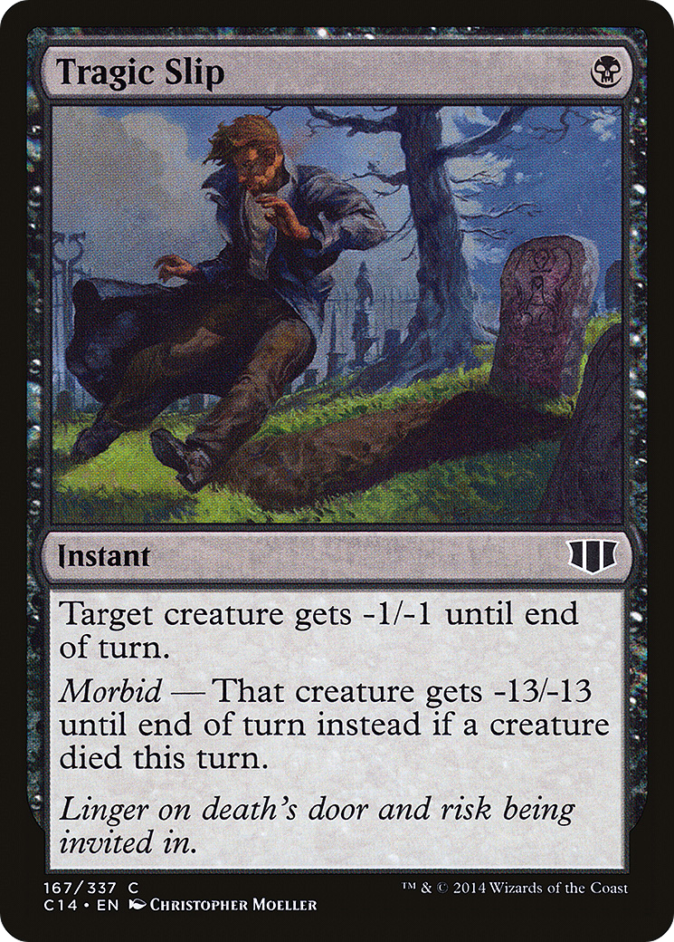 Tragic Slip (C14-167) - Commander 2014-1