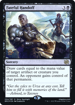 Fateful Handoff [The Brothers' War Prerelease Promos]-1