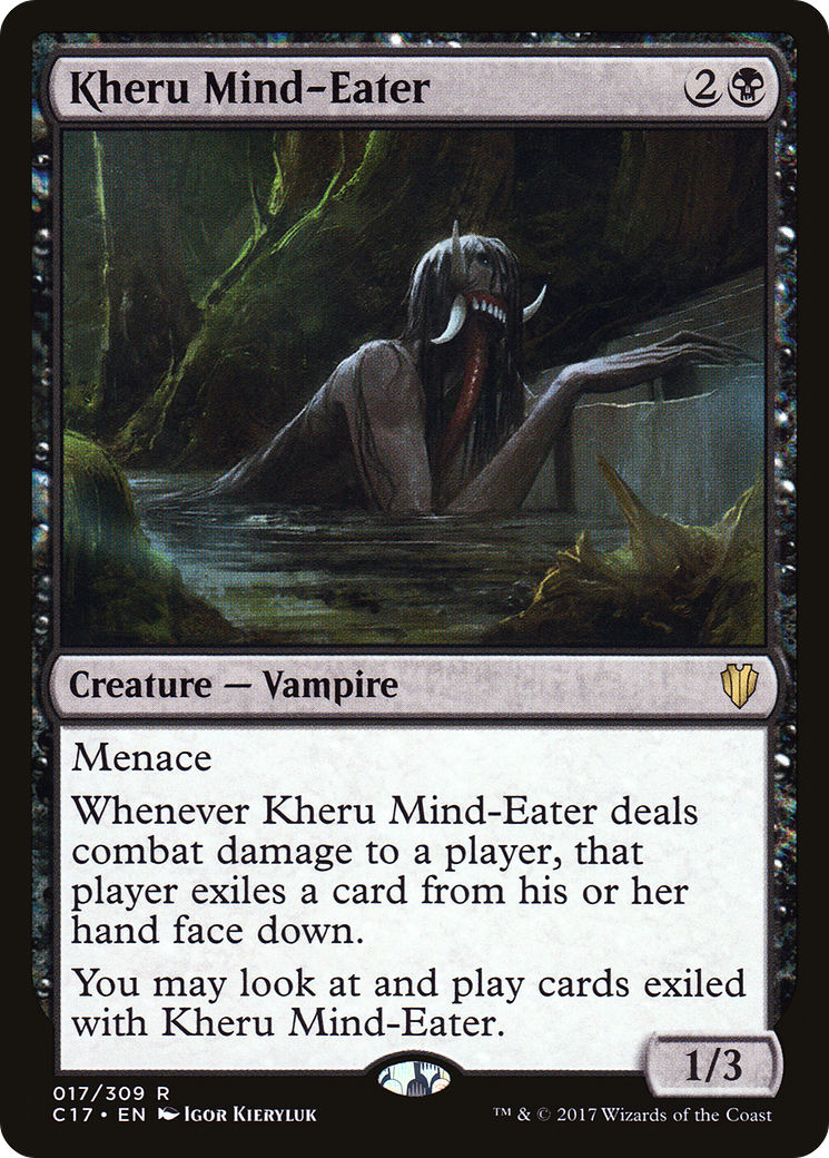 Kheru Mind-Eater [Commander 2017]-1