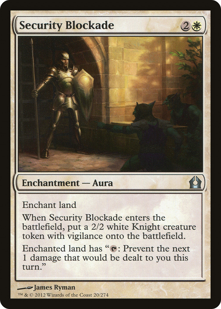 Security Blockade [Return to Ravnica]-1