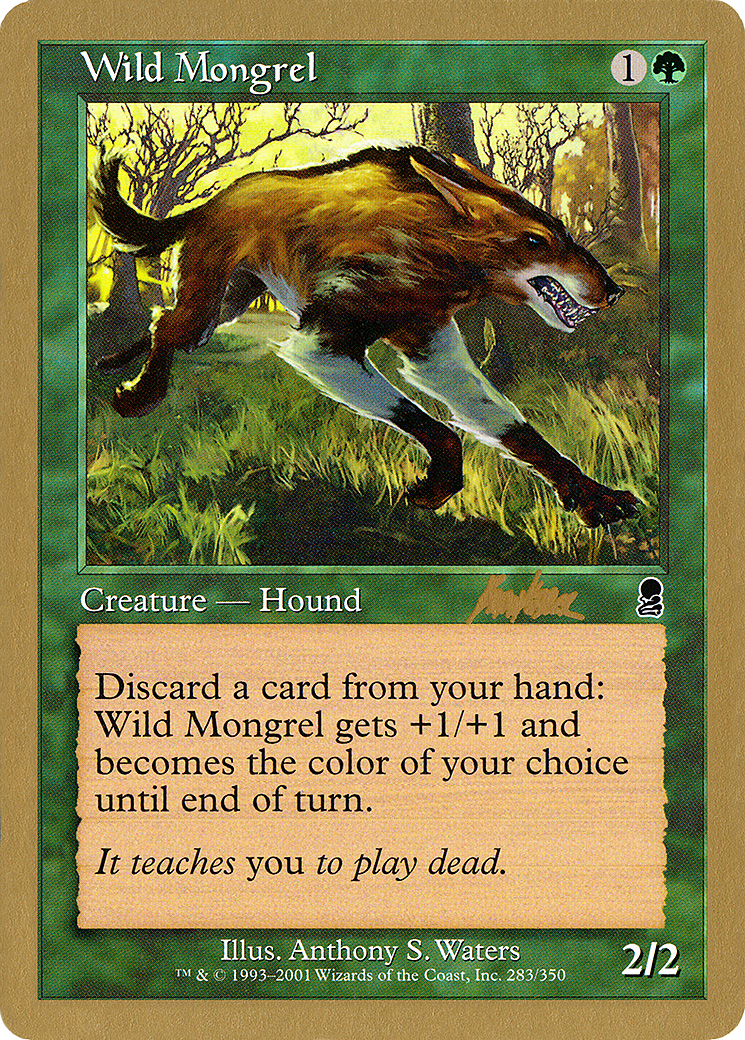 Wild Mongrel - 2002 Brian Kibler (ODY) (WCD-) - World Championship Decks 2002-1