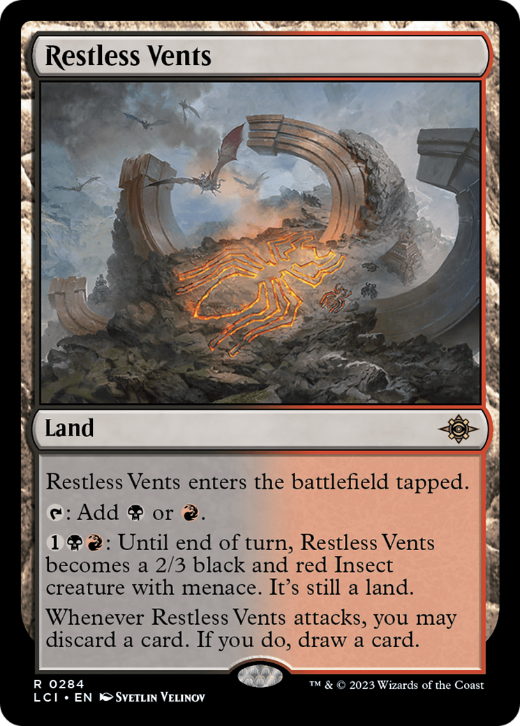 Restless Vents [The Lost Caverns of Ixalan]-1