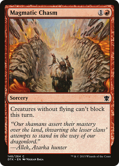 Magmatic Chasm [Dragons of Tarkir]-1