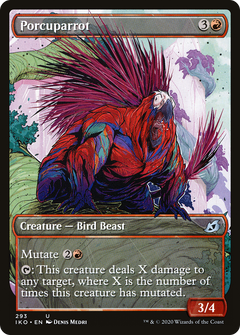 Porcuparrot (Showcase) [Ikoria: Lair of Behemoths]-1