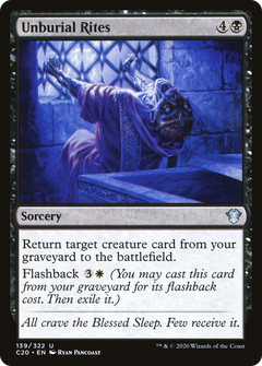 Unburial Rites (C20-139) - Commander 2020-1