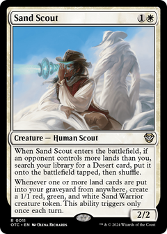Sand Scout [Outlaws of Thunder Junction Commander]-1