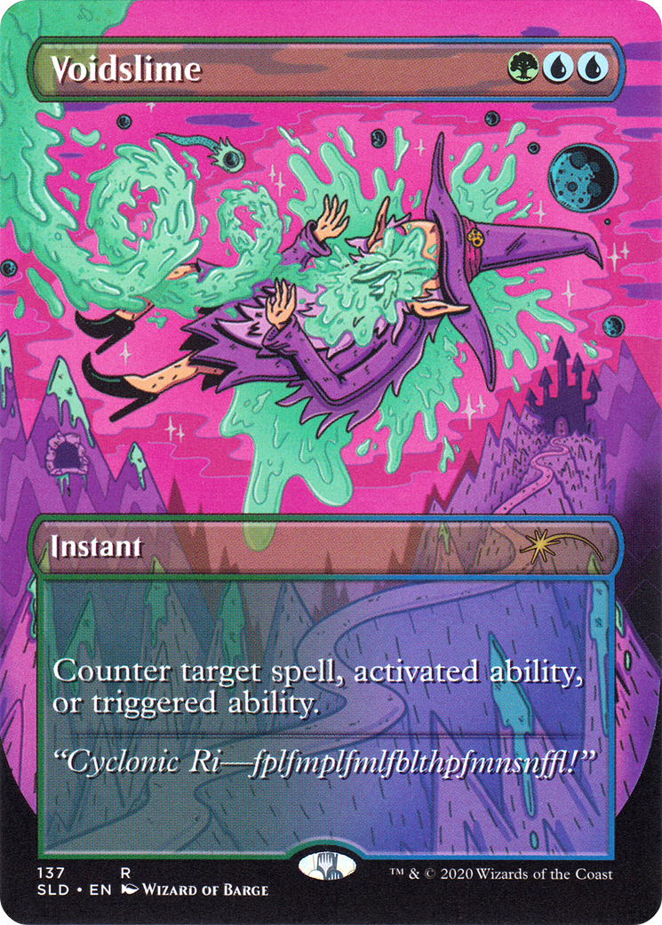 Voidslime (SLD-137) - Secret Lair Drop (Borderless)-1