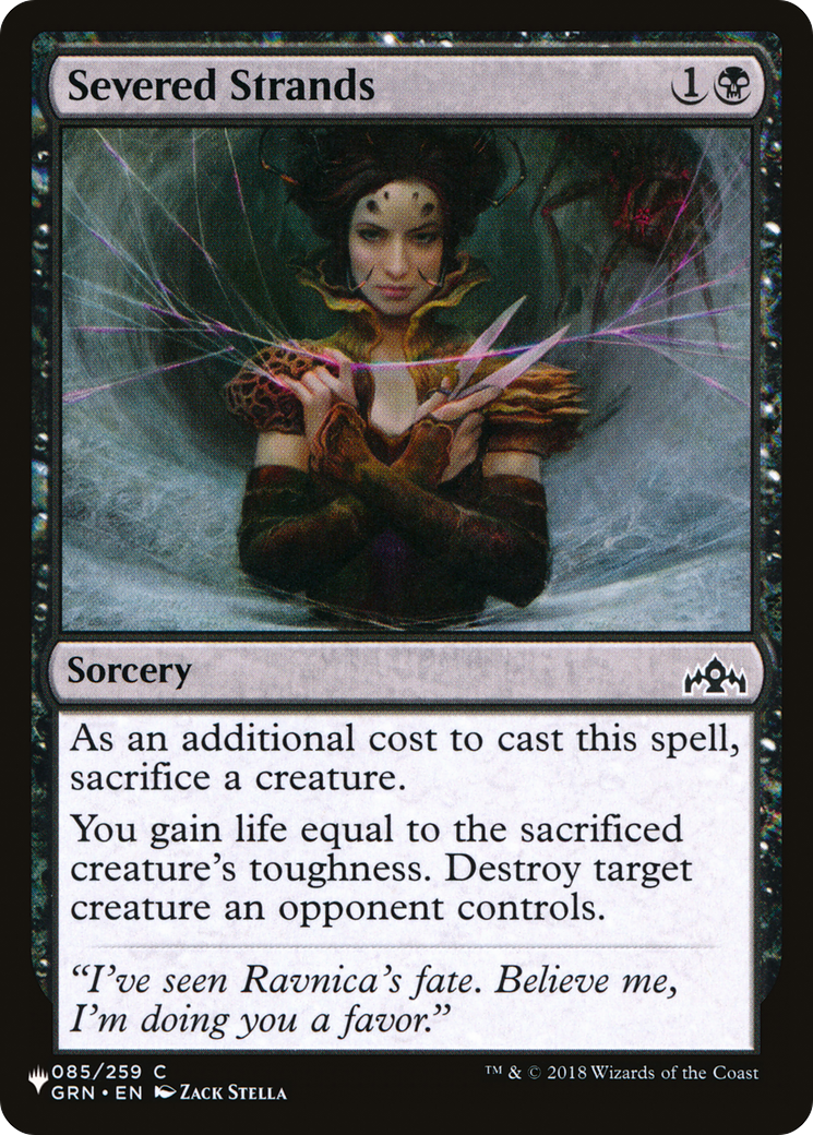 Severed Strands [The List]-1