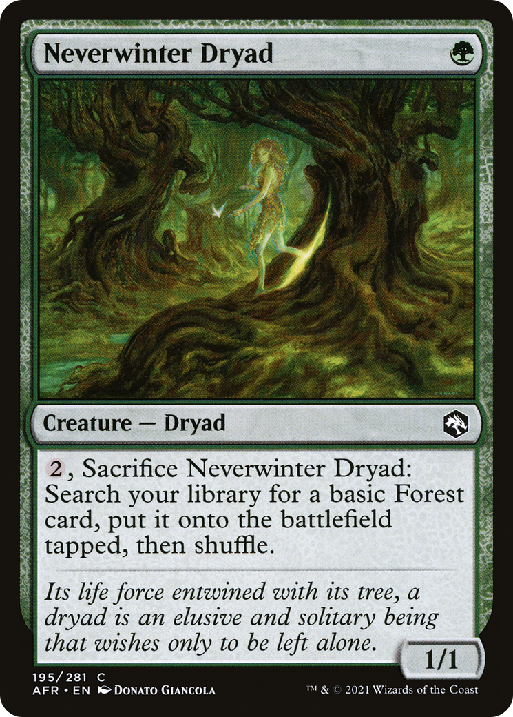 Neverwinter Dryad [Dungeons & Dragons: Adventures in the Forgotten Realms]-1