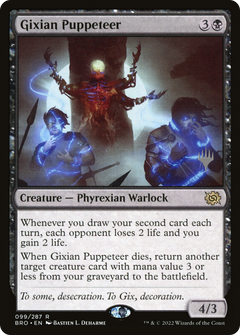 Gixian Puppeteer (Promo Pack) [The Brothers' War Promos]-1