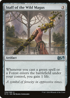Staff of the Wild Magus [Magic 2015]-1
