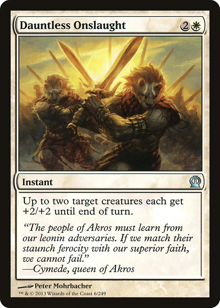 Dauntless Onslaught [Theros]-1