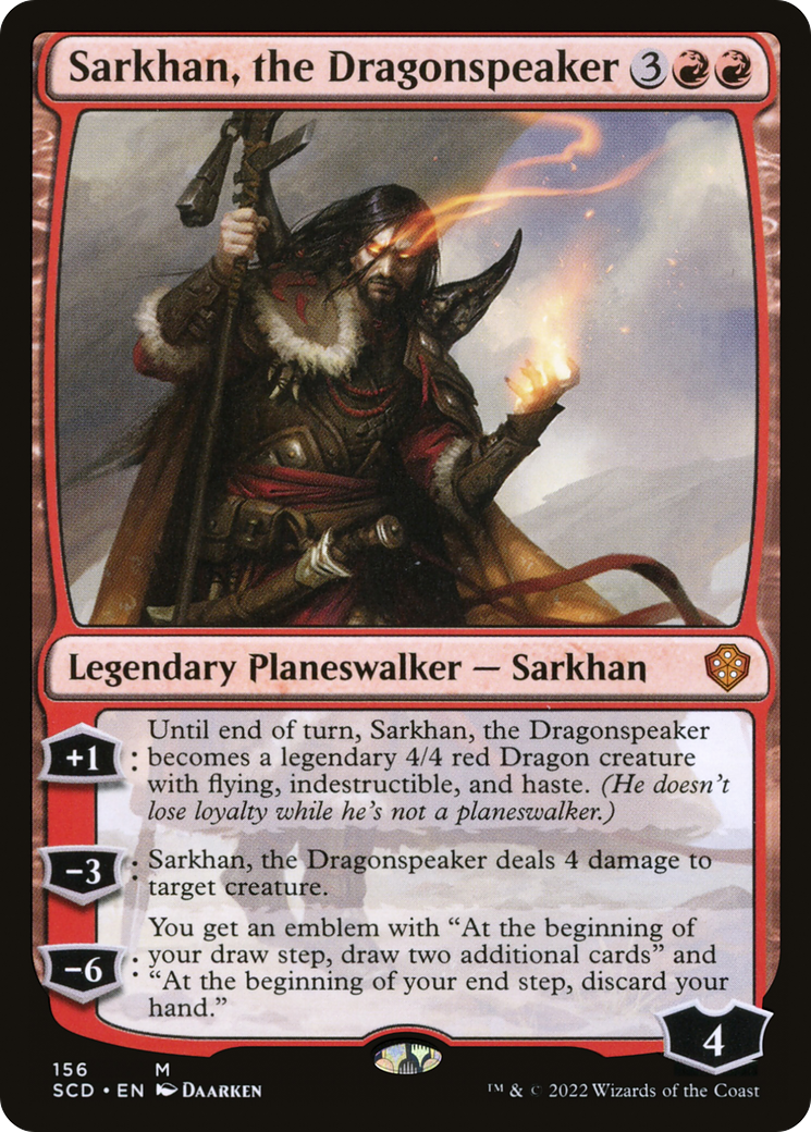 Sarkhan, the Dragonspeaker [Starter Commander Decks]-1