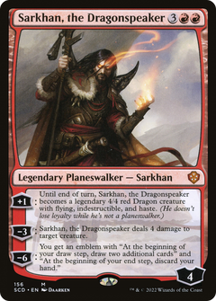 Sarkhan, the Dragonspeaker [Starter Commander Decks]-1