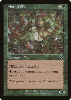 Vine Trellis (MMQ-285) - Mercadian Masques Foil-1