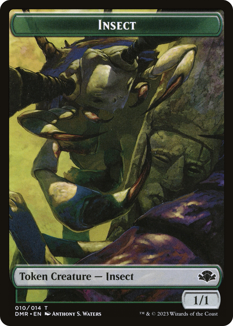 Insect (TDMR-010) - Dominaria Remastered Tokens Foil-1