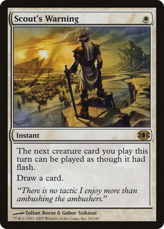 Scout's Warning [Future Sight]-1