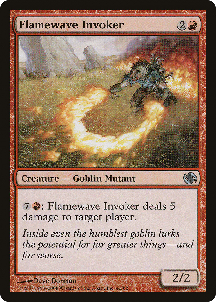 Flamewave Invoker [Duel Decks: Jace vs. Chandra]-1