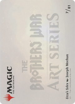 Urza's Sylex // Urza's Sylex (ABRO-007) - The Brothers' War Art Series (Borderless)-2