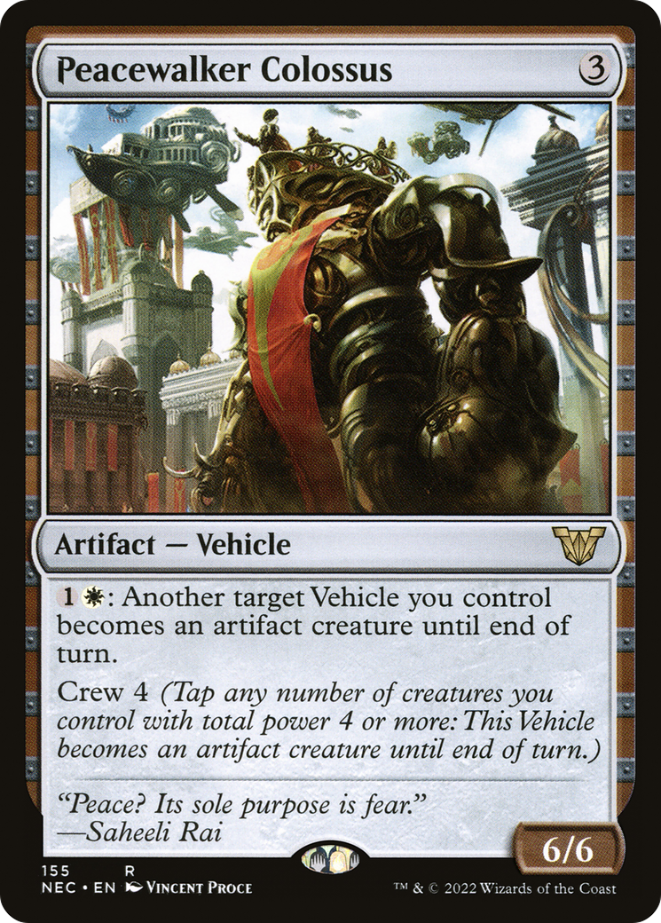 Peacewalker Colossus [Kamigawa: Neon Dynasty Commander]-1