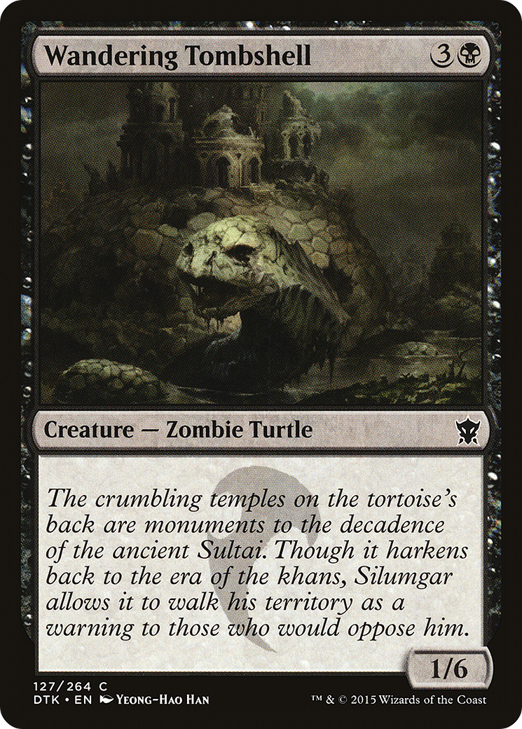 Wandering Tombshell (DTK-127) - Dragons of Tarkir-1