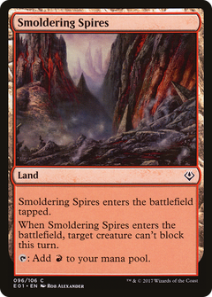 Smoldering Spires [Archenemy: Nicol Bolas]-1