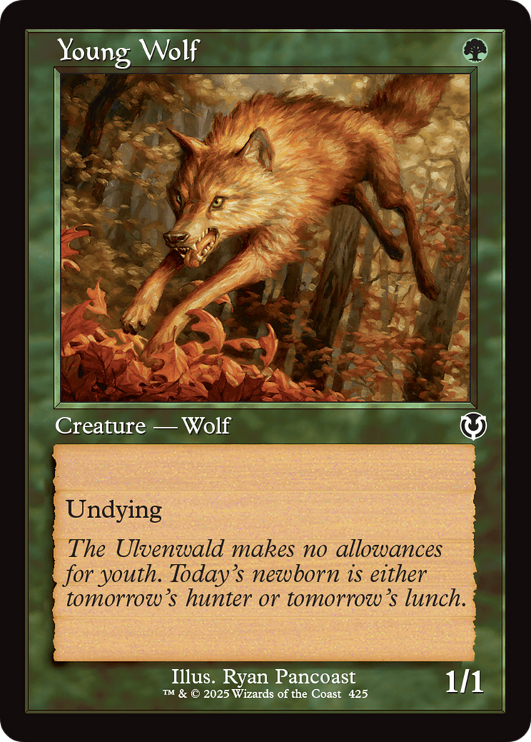 Young Wolf (Retro Frame) [Innistrad Remastered]-1