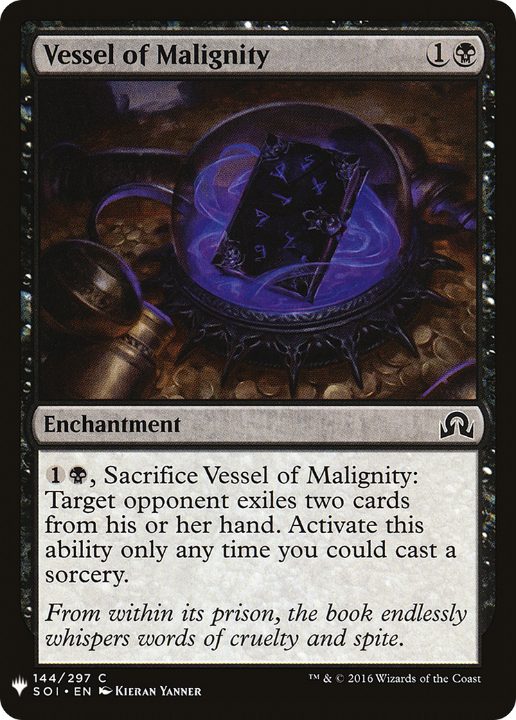 Vessel of Malignity (LIST-SOI-144) - The List-1