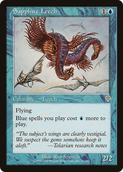 Sapphire Leech [Invasion]-1