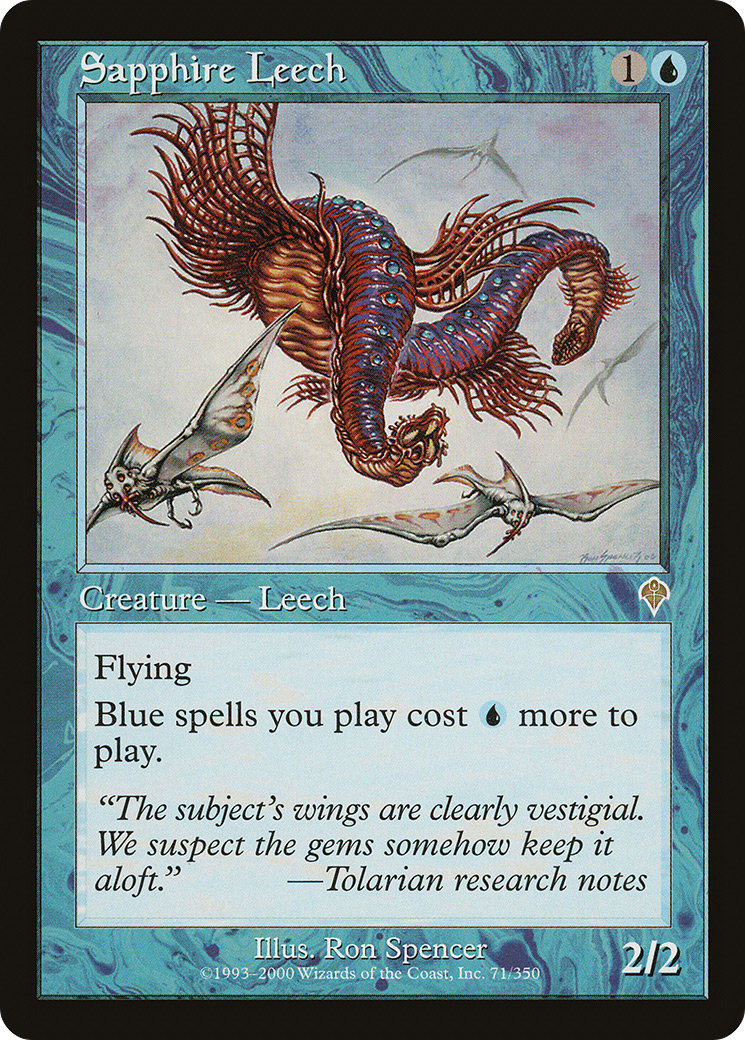 Sapphire Leech [Invasion]-1