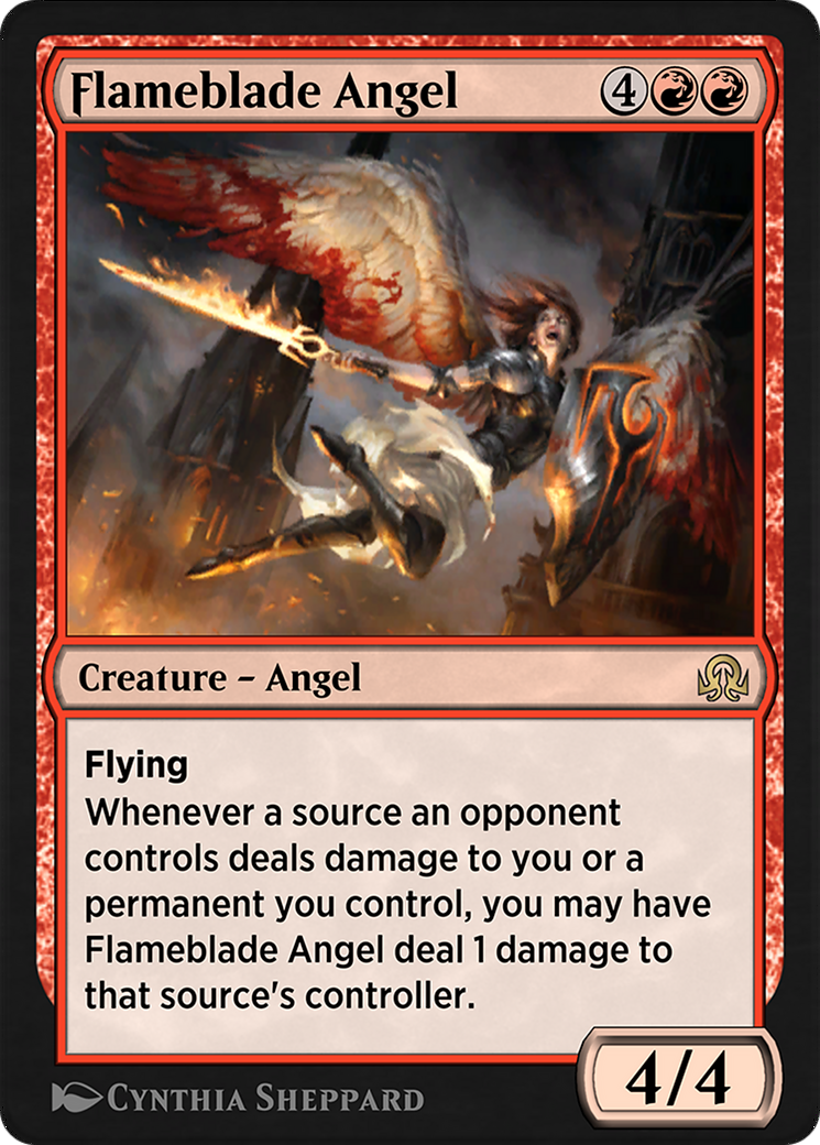 Flameblade Angel (SIR-155) - Shadows over Innistrad Remastered-1