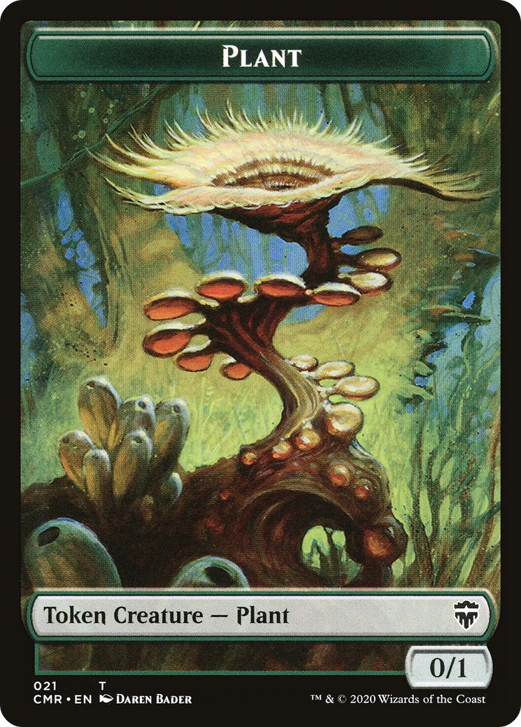 Plant (TCMR-021) - Commander Legends Tokens-1