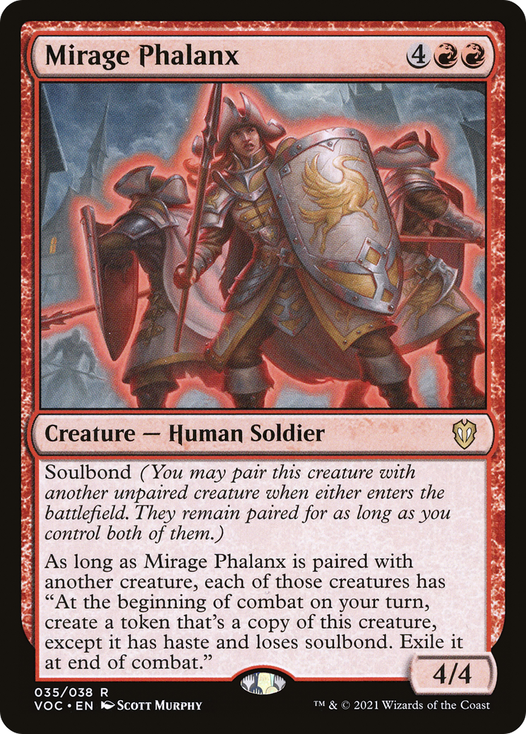 Mirage Phalanx [Innistrad: Crimson Vow Commander]-1