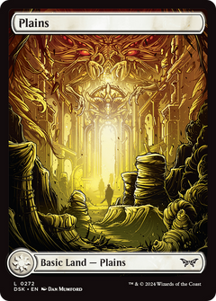 Plains (272) - Full Art [Duskmourn: House of Horror]-1