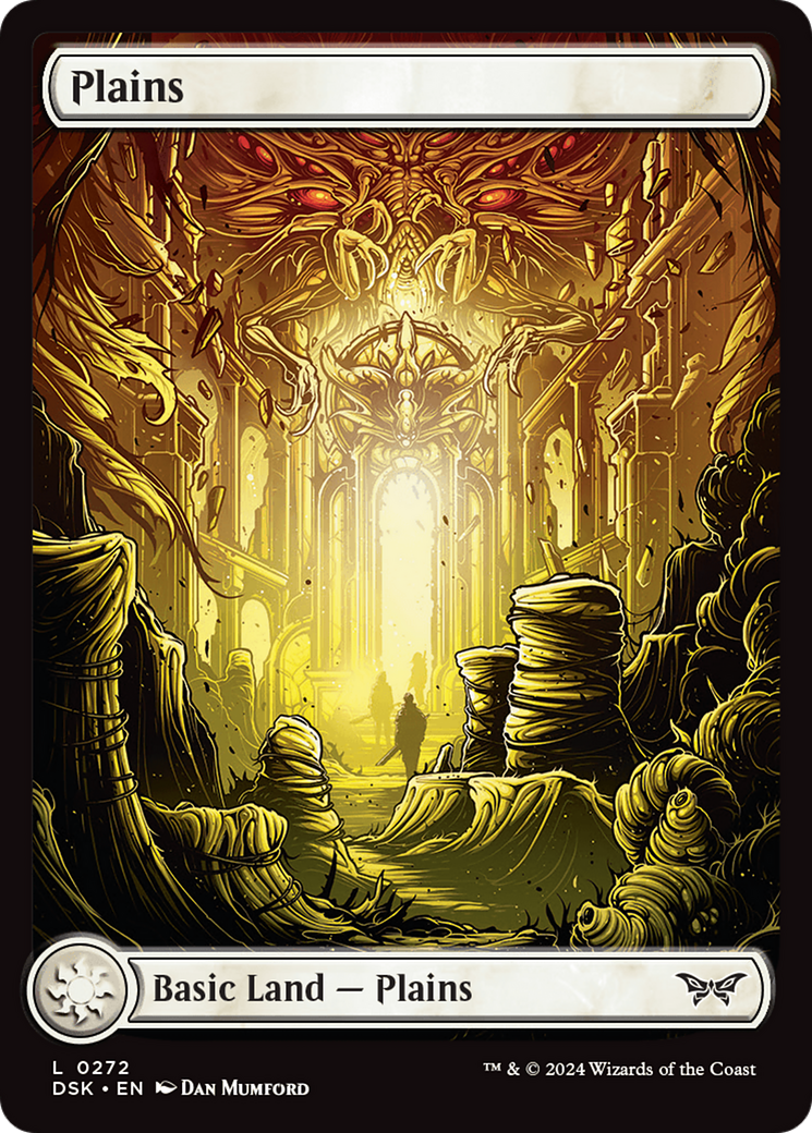 Plains (272) - Full Art [Duskmourn: House of Horror]-1