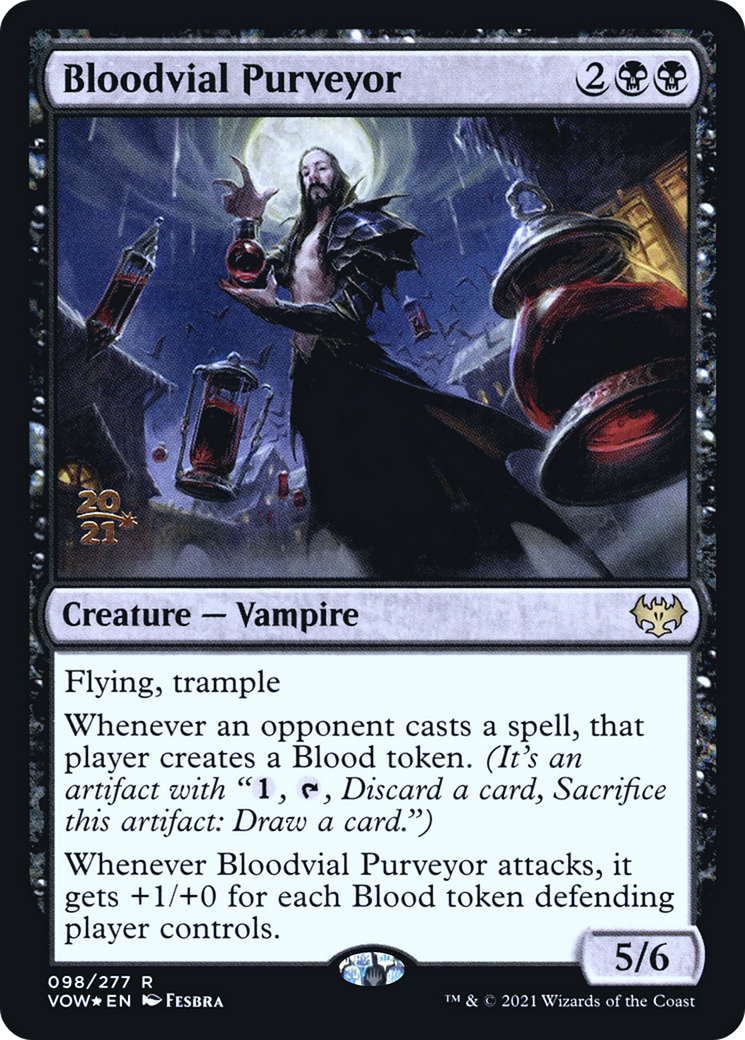 Bloodvial Purveyor [Innistrad: Crimson Vow Prerelease Promos]-1