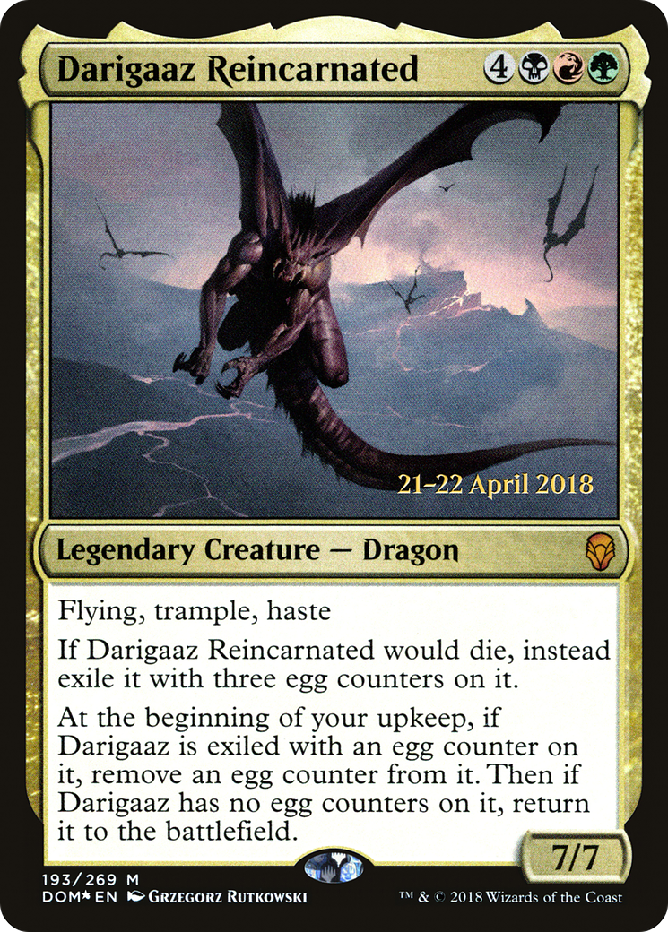 Darigaaz Reincarnated [Dominaria Prerelease Promos]-1